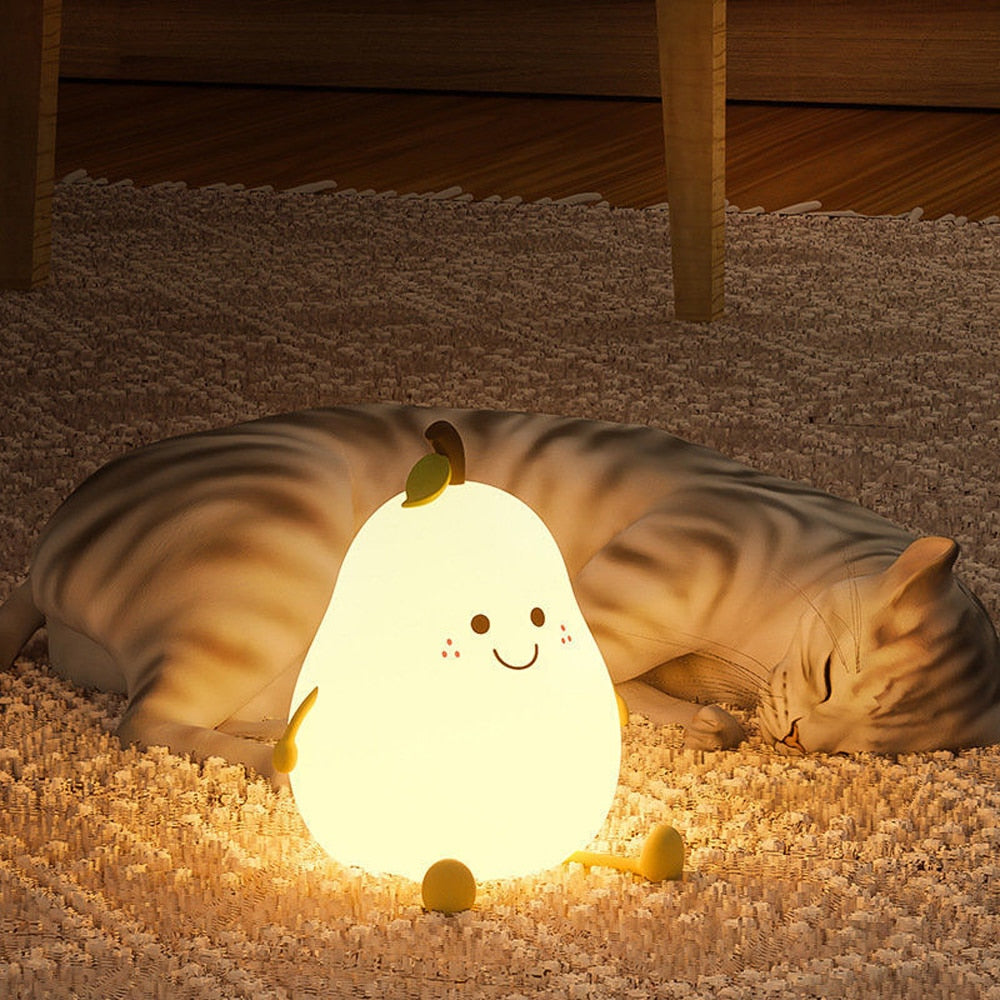 Pear-Shaped Night Light