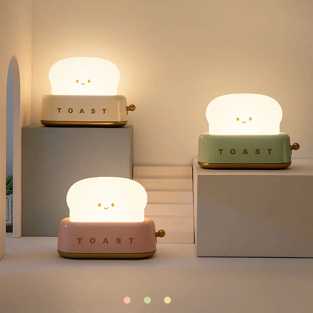 Toast-Shaped LED Nightlight