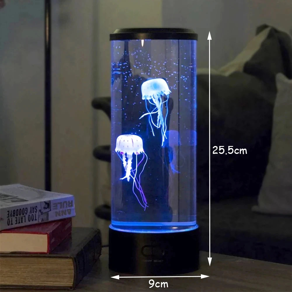 Color Changing  LED Jellyfish Lamp