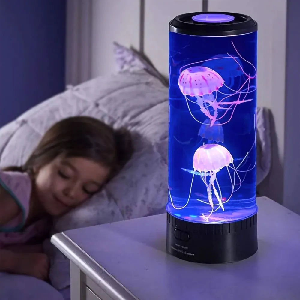 Color Changing  LED Jellyfish Lamp