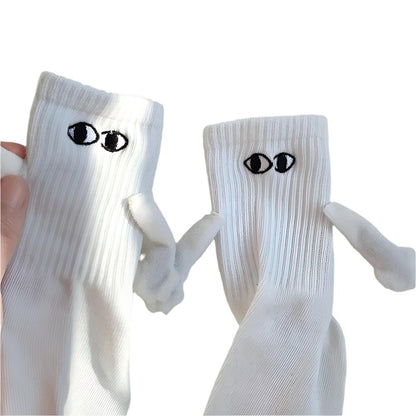 Magnetic Holding Hands Socks