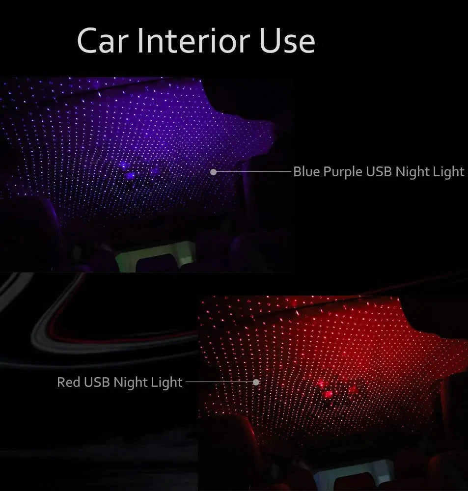 Mini LED Car Roof Star Projector