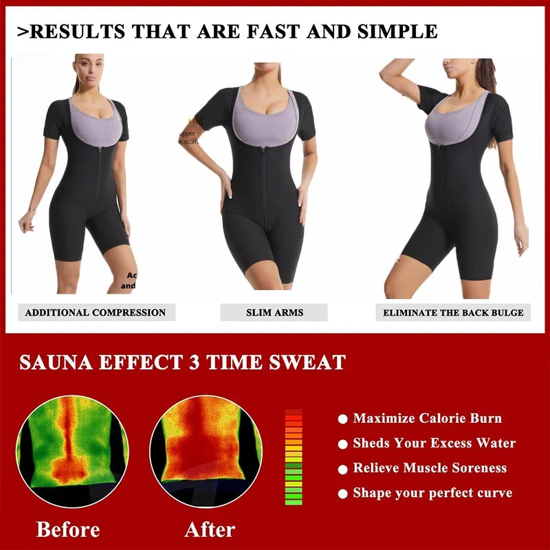 Sauna Sweat Suit - Slimming Corset