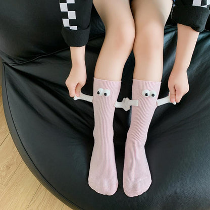 Magnetic Holding Hands Socks