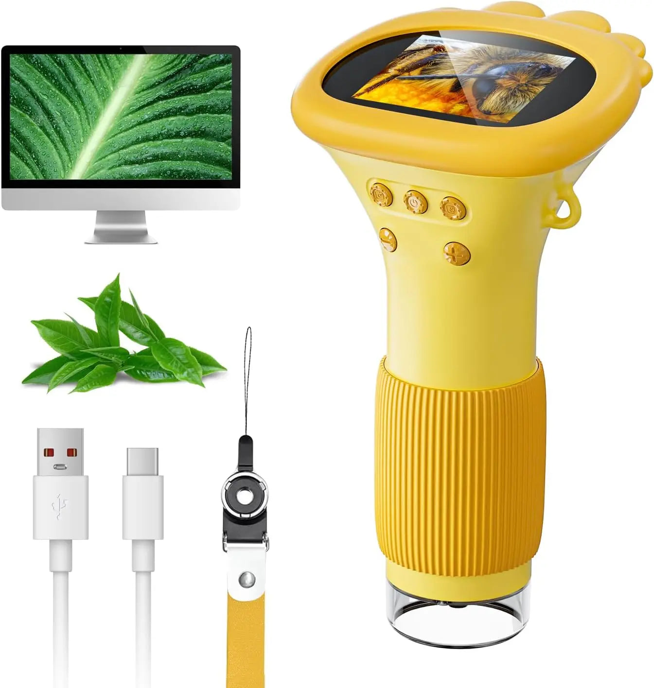 Kids Digital Portable Handheld Microscope