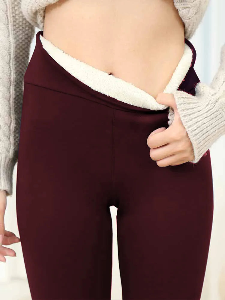 Women's Fashion Fleece Leggings