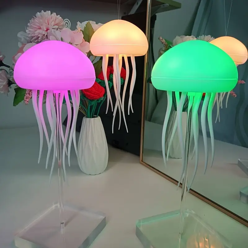 Dancing LED Jellyfish Night Light