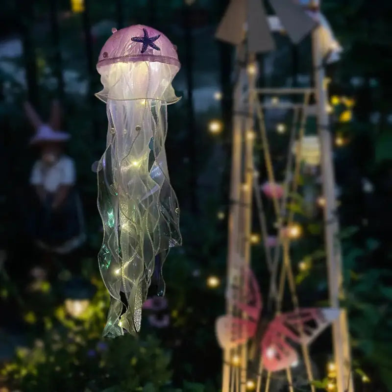 Hanging Jellyfish Lamp